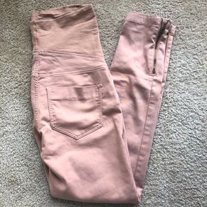 Dusty Rose H&M Mama Maternity pants